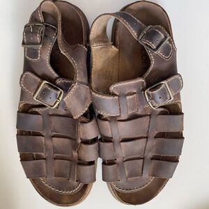 RJ Colt Leather Sandals Size 11 EUC